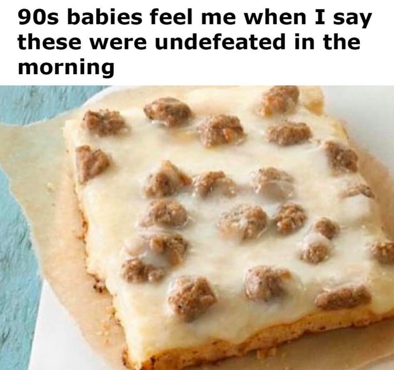 90s babies feel me when I say these were undefeated in the morning