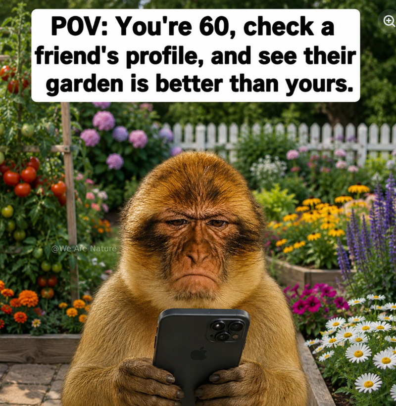 POV: You're 60, check a friend's profile, and see their garden is better than yours. + @We Are Nature