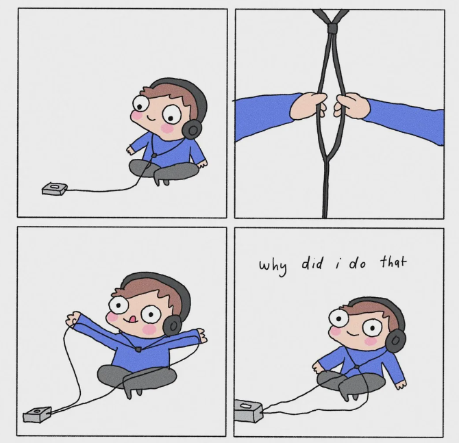 why did i do that