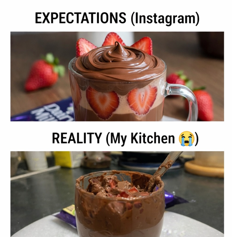 EXPECTATIONS (Instagram) REALITY (My Kitchen (1)