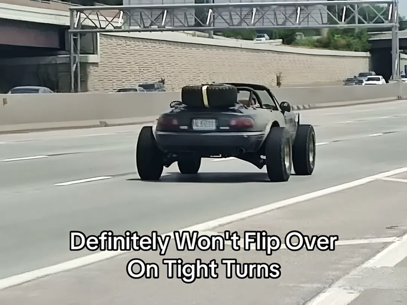 Definitely Won't Flip Over On Tight Turns