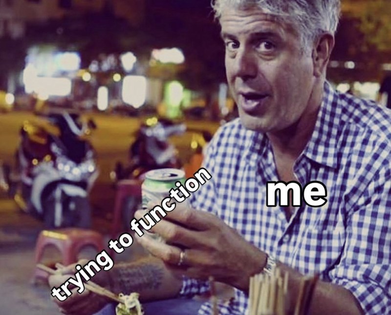 trying to function me