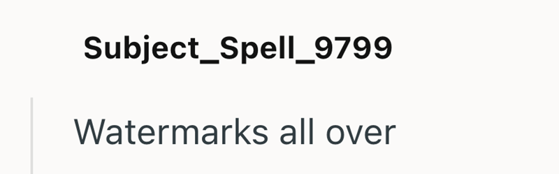 Subject_Spell_9799 Watermarks all over
