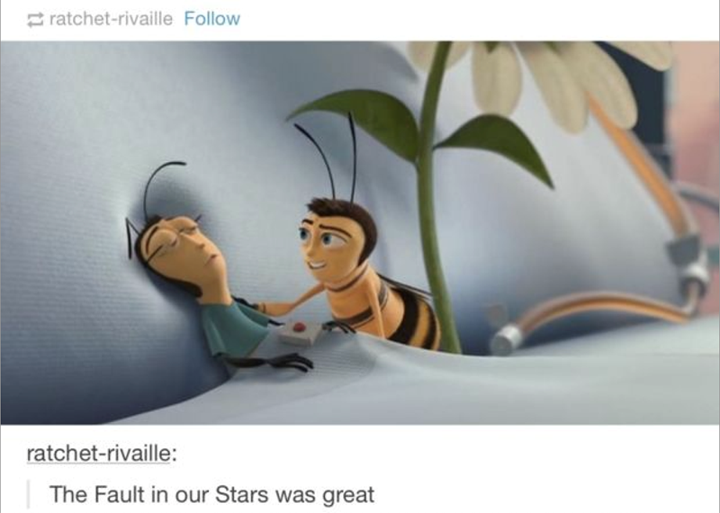 ratchet-rivaille Follow ratchet-rivaille: The Fault in our Stars was great