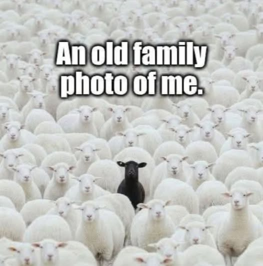 An old family photo of me.