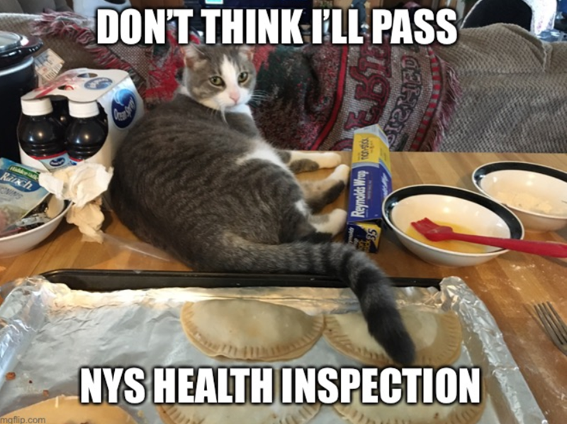Ranch DON'T THINK I'LL PASS Reynolds Wrap mgflip.com NYS HEALTH INSPECTION