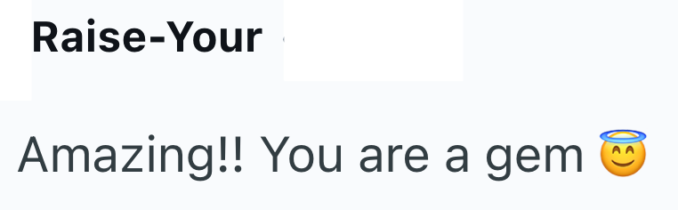 Raise-Your Amazing!! You are a gem