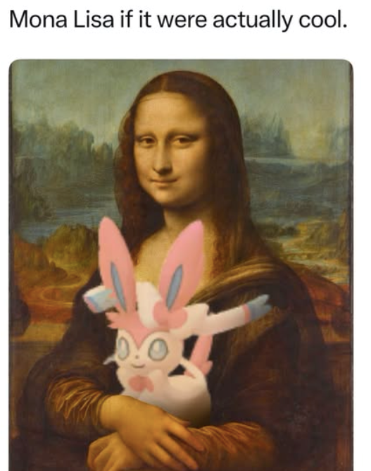 Mona Lisa if it were actually cool.