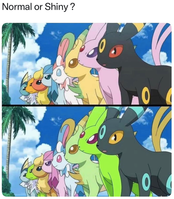 Normal or Shiny?