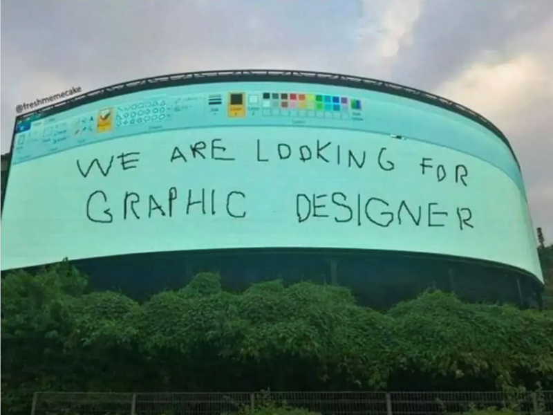 @freshmemecake 1000000- WE ARE LOOKING FOR GRAPHIC DESIGNER 2-200