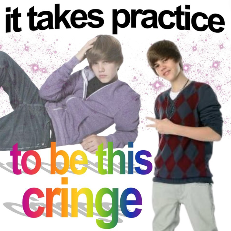 it takes practice 31 to be this cringe