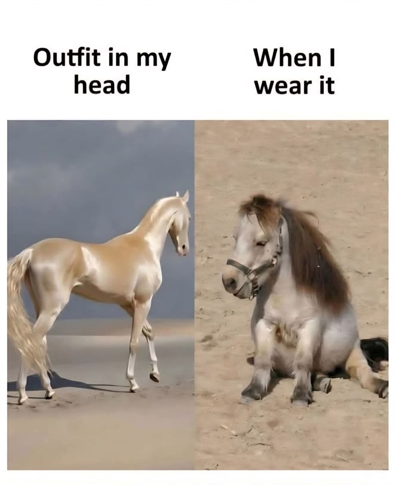 Outfit in my head When I wear it