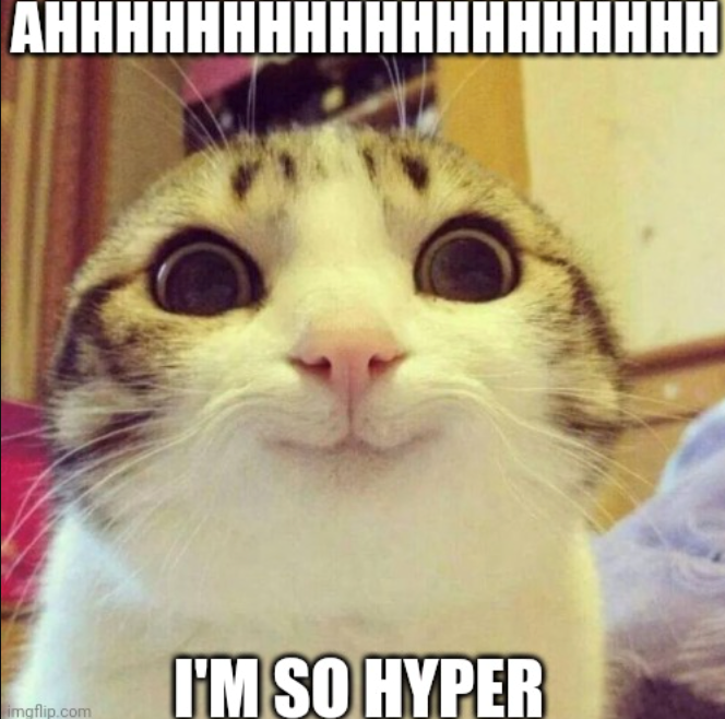 АННННННННННННННННННН I'M SO HYPER imgflip.com