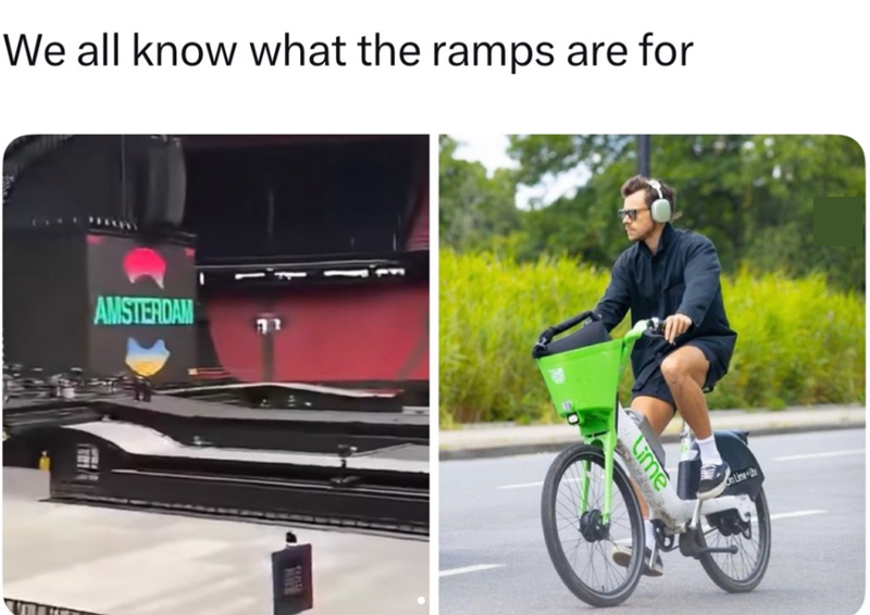 We all know what the ramps are for AMSTERDAM AUN Lime On Line-be