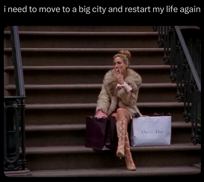 i need to move to a big city and restart my life again Clan D