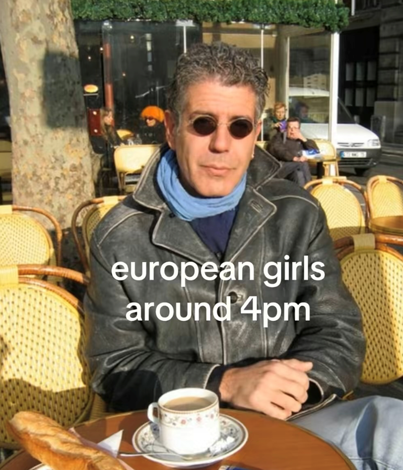 european girls around 4pm