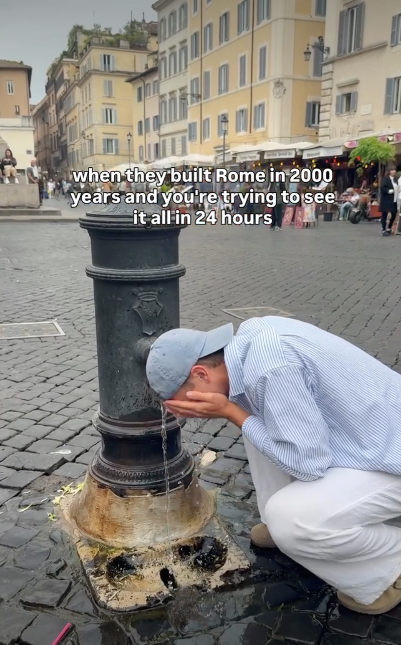 when they built Rome in 2000 years and you're trying to see it all in 24 hours