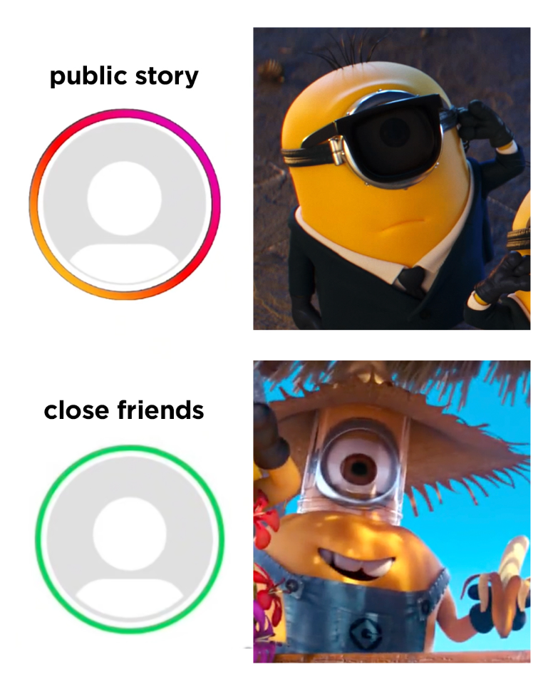 public story close friends
