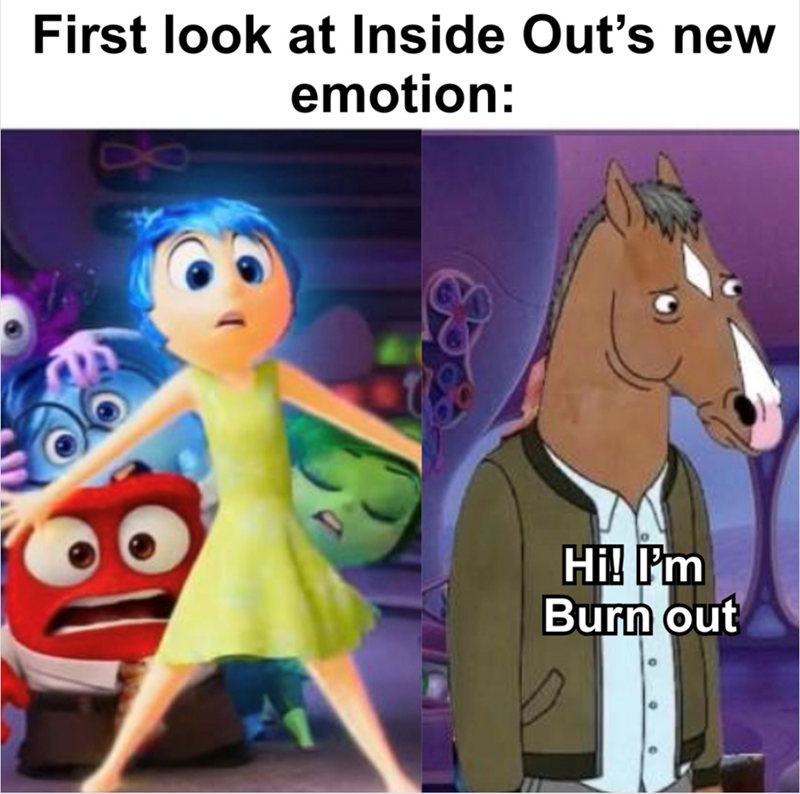 First look at Inside Out's new emotion: Hi! I'm Burn out