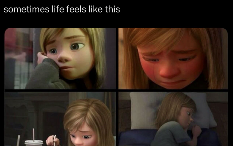 sometimes life feels like this