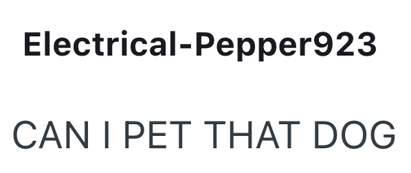 Electrical-Pepper923 CAN I PET THAT DOG