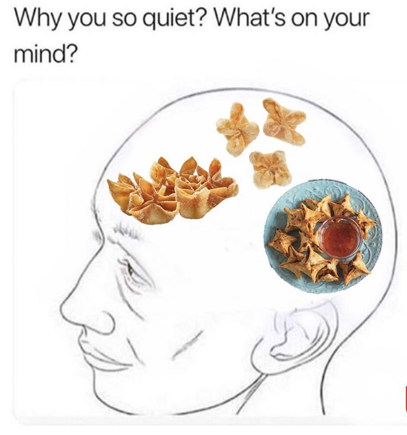 Why you so quiet? What's on your mind?