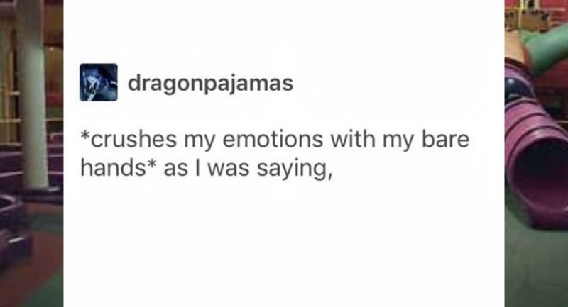 dragonpajamas *crushes my emotions with my bare hands* as I was saying,