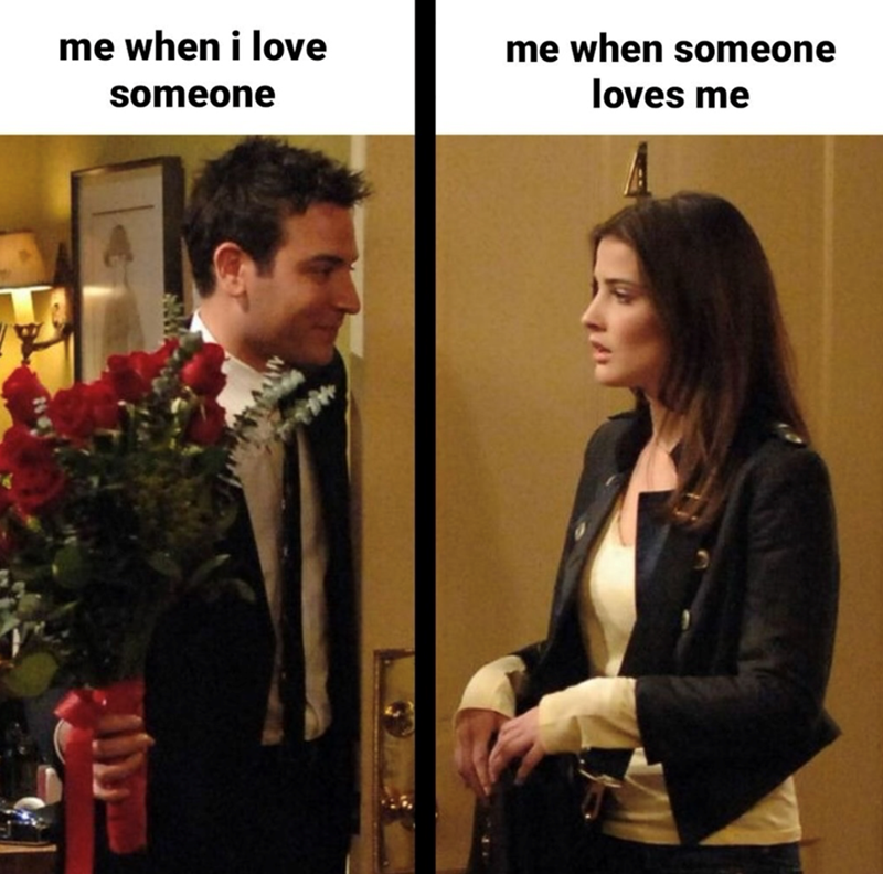 me when i love someone me when someone loves me