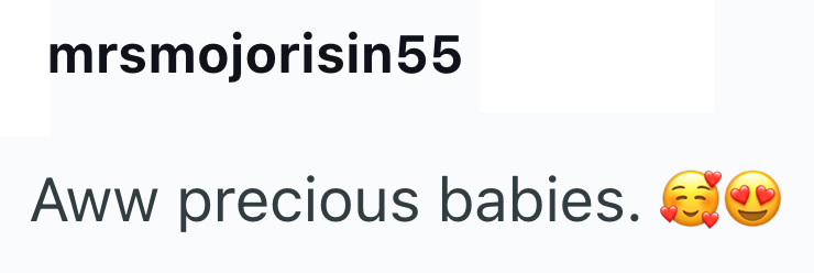 mrsmojorisin55 Aww precious babies.