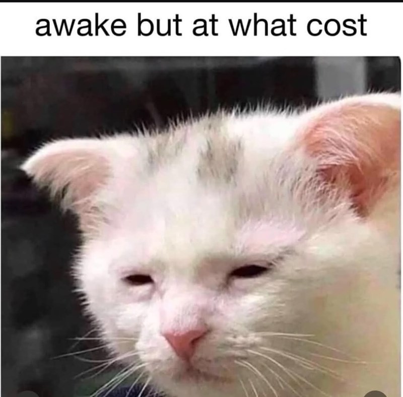 awake but at what cost