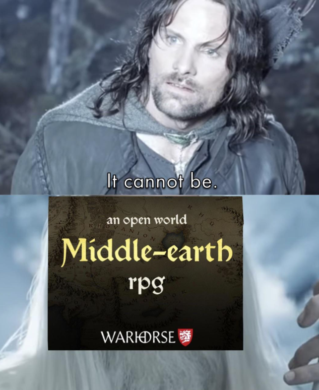 RHO It cannot be. an open world Middle-earth rpg An WARKDRSE