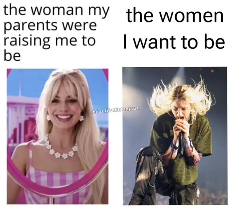 the woman my parents were raising me to be the women I want to be beautifullinkinpark