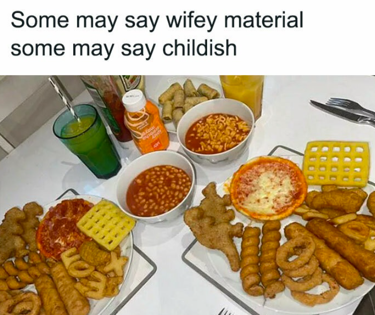 Some may say wifey material some may say childish
