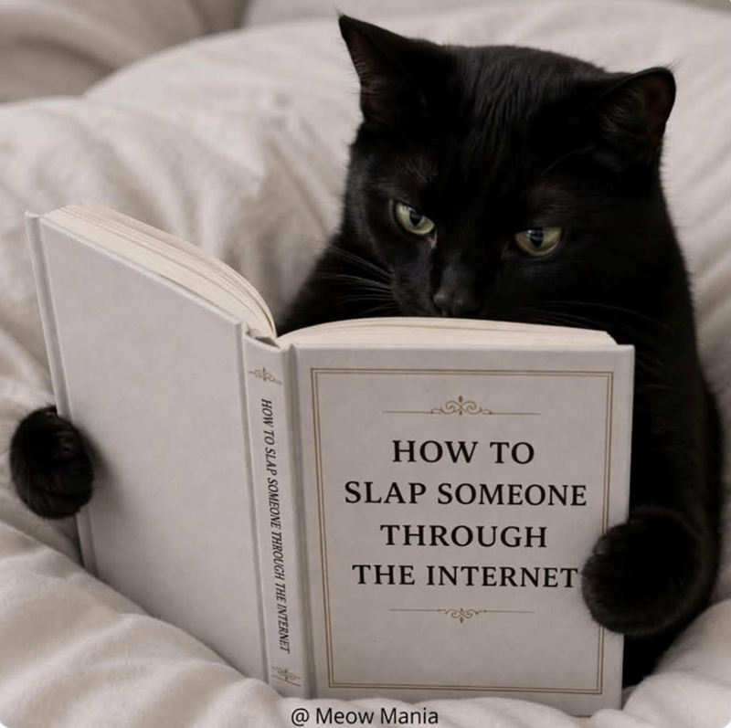 HOW TO SLAP SOMEONE THROUGH THE INTERNET HOW TO SLAP SOMEONE THROUGH THE INTERNET @ Meow Mania