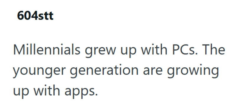 604stt Millennials grew up with PCs. The younger generation are growing up with apps.