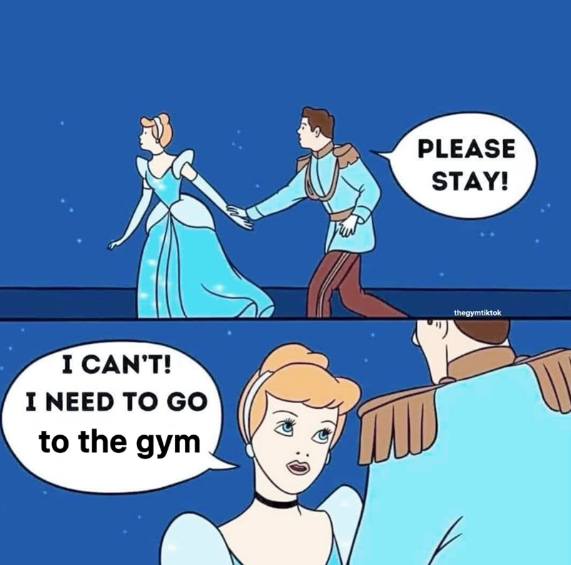 I CAN'T! I NEED TO GO to the gym PLEASE STAY! thegymtiktok