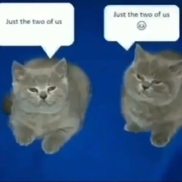 Just the two of us Just the two of us