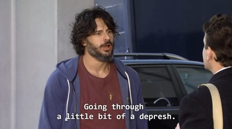 Going through a little bit of a depresh.