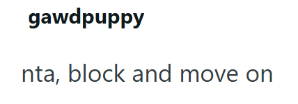 gawdpuppy nta, block and move on
