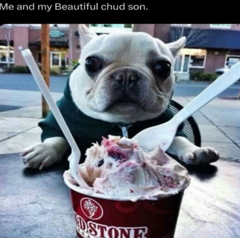 Me and my Beautiful chud son. DSTONE