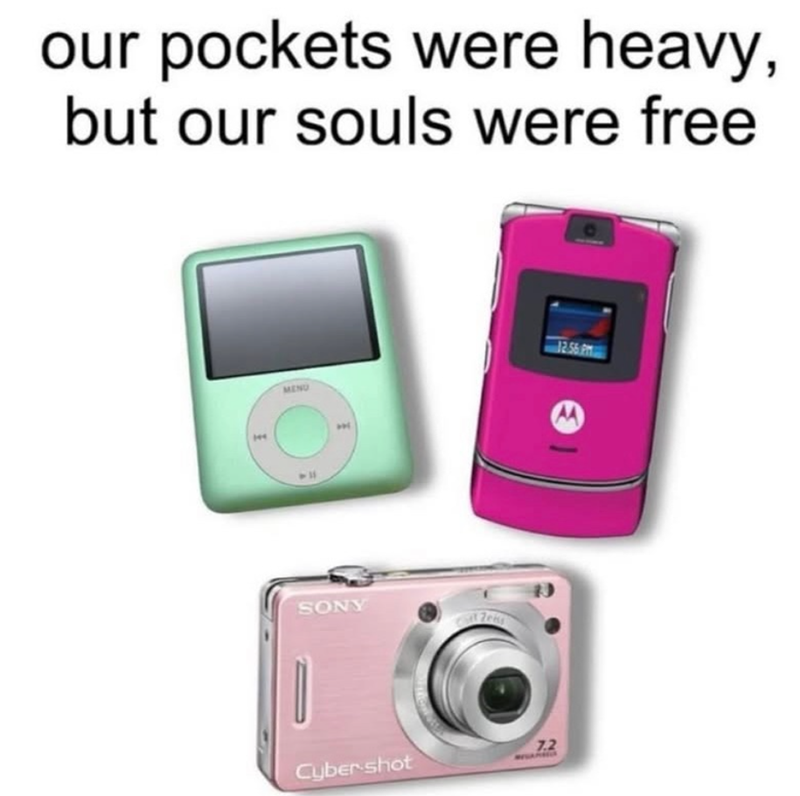 our pockets were heavy, but our souls were free 144 MENU 王 SONY 12.56 PM Cyber-shot 7.2