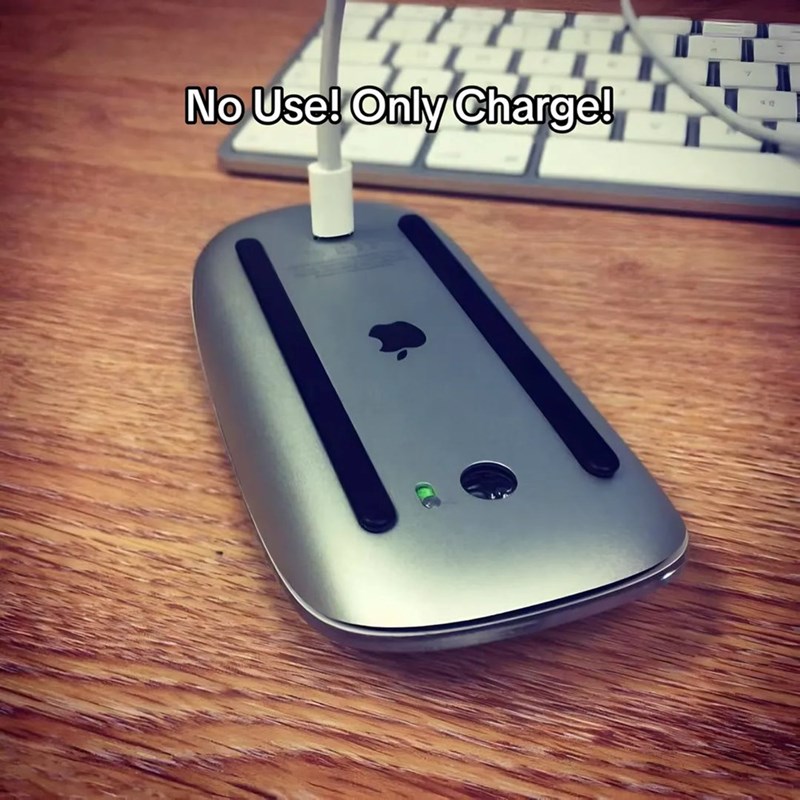 No Use! Only Charge!