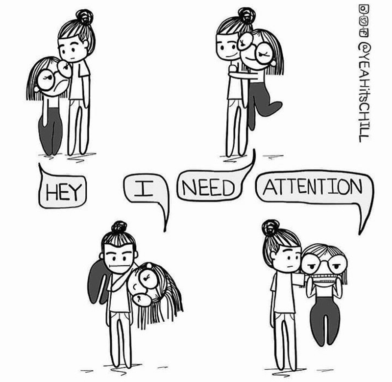 HEY DOO @YEAHitsCHILL Ι I NEED ATTENTION