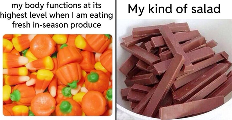 my body functions at its highest level when I am eating fresh in-season produce My kind of salad