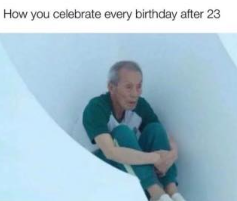 How you celebrate every birthday after 23
