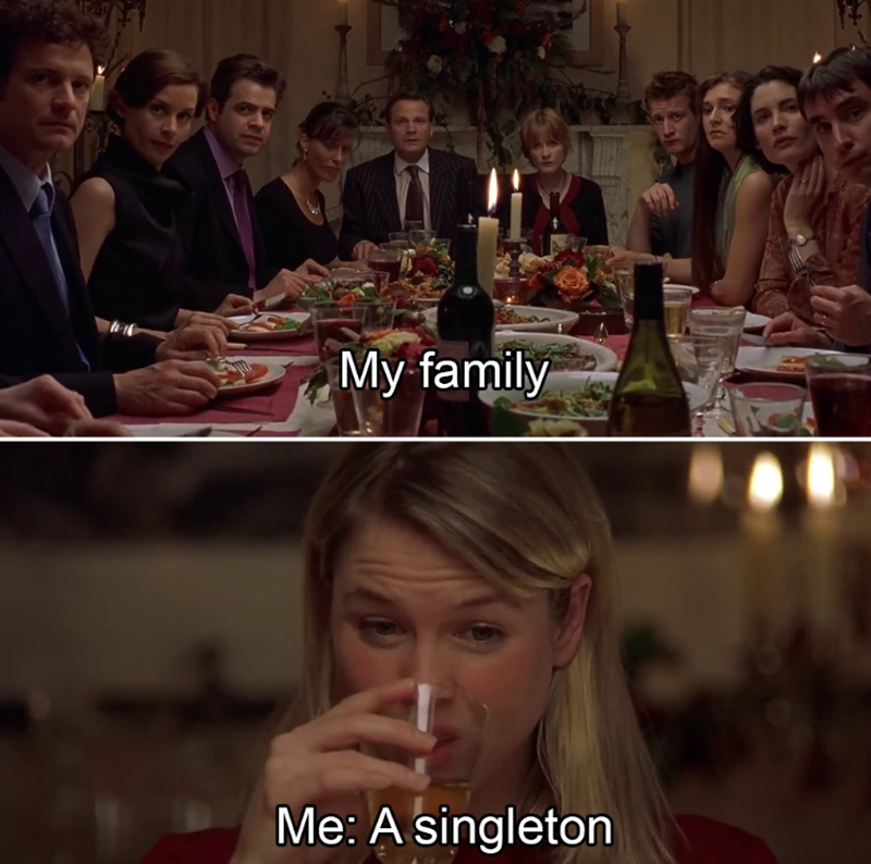 My family Me: A singleton