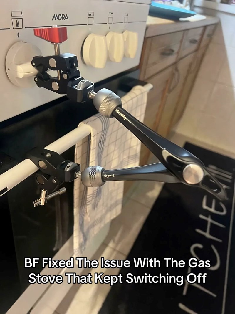 MORA Βήχους SmallRig CHEA BF Fixed The Issue With The Gas Stove That Kept Switching Off