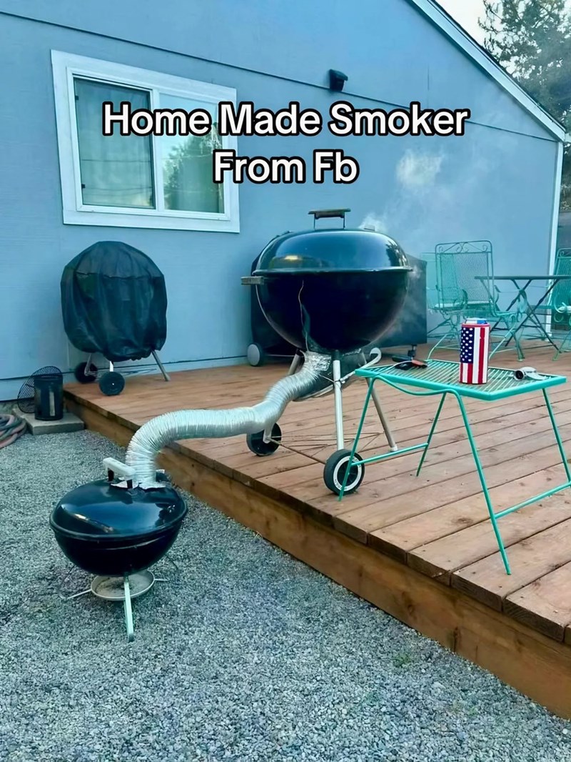 Home Made Smoker From Fb