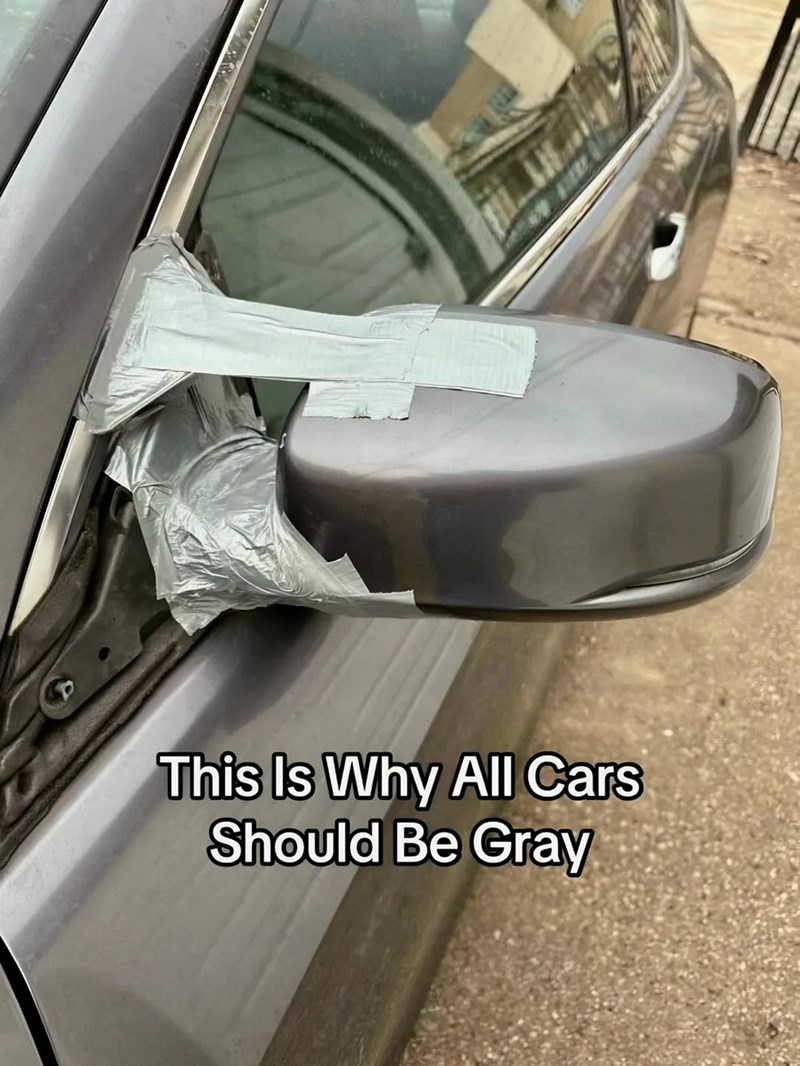 This Is Why All Cars Should Be Gray