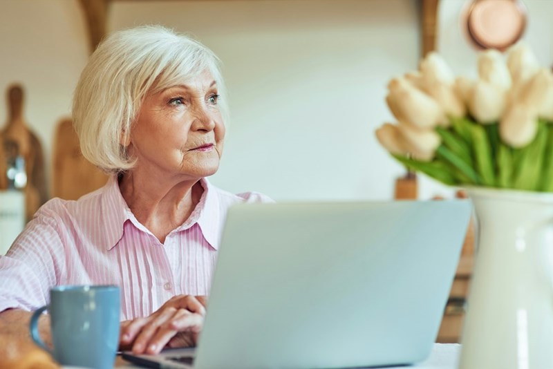 A woman pretending to be a step-grandma, upset that her daughter is saying on social media that her stepdaughter is her daughter. 